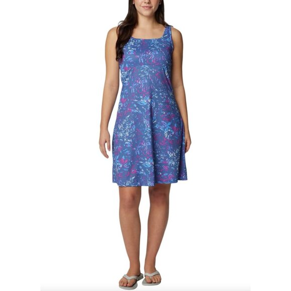 Columbia Womens Small PFG Freezer III Sleeveless Dress Stretch Activewear - Picture 1 of 8